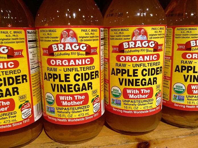 bragg apple cider vinegar for mange